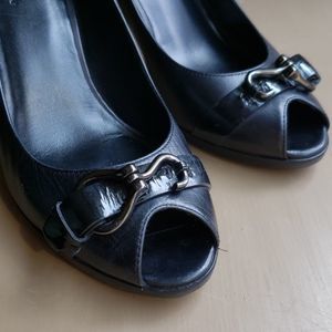 Cole Haan Peep Toe Pumps